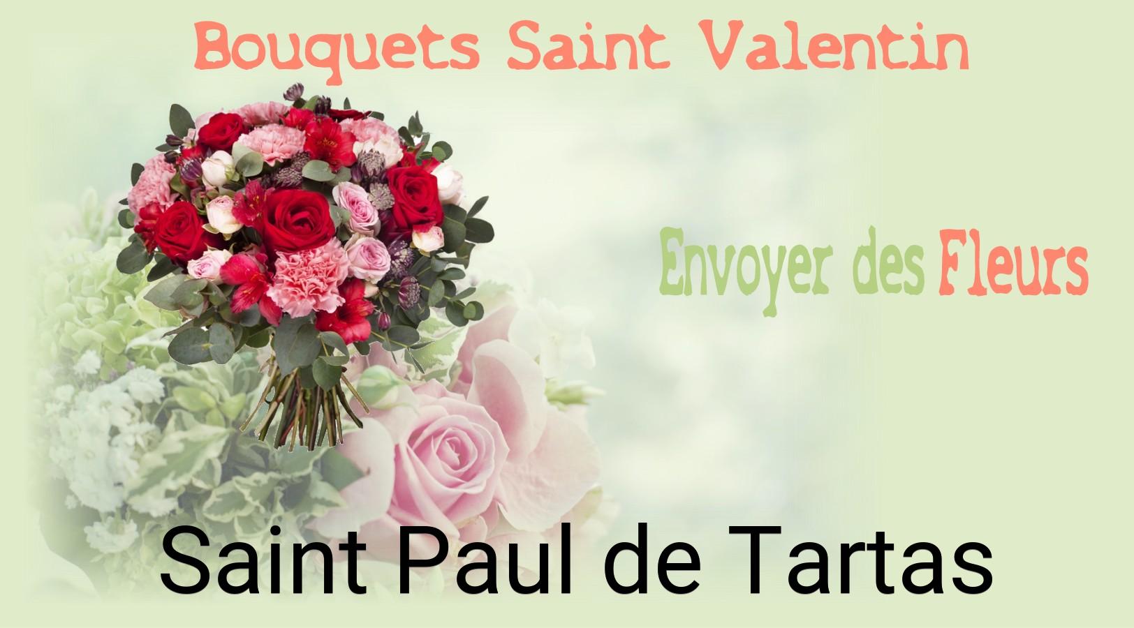 Roses de Saint-Valentin livrées à Saint-Paul-de-Tartas
